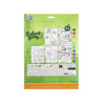 Set de activitati A4 Pictura pe numere cu creioane in asort GRAFIX - imagine 3