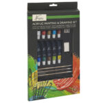 Set 20 de piese pictura si desen Nassau Fine Art GRAFIX