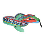 Jucarie de plus Sarpe Verde albastu rosu 137cm Wild Republic