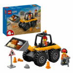 Шncarcator pe roti galben pentru constructii CITY LEGO 60450