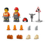 Шncarcator pe roti galben pentru constructii CITY LEGO 60450 - imagine 2