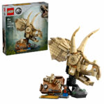 Fosile de dinozaur: craniu de Triceratops Jurassic LEGO 76969