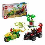 Spin si Electro intr-o urmarire cu dino-vehicule MARVEL LEGO 11198