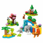 Familii de animale salbatice 3 in 1 DUPLO LEGO 10446 - imagine 2