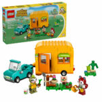 Caravana si magazinul de gradinarit al lui Leif Animal Crossing LEGO 77054