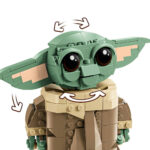 Grogu  cu landoul planor Star Wars LEGO 75403 - imagine 2