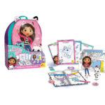 Rucsac GABBY'S DOLLHOUSE+Set de creatie + desen LISCIANI