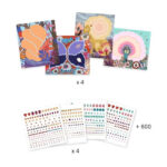 Set creativ cu strasuri Frumusete salbatica Djeco - imagine 2