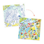 Planse de colorat cu surprize Jocurile Ninei Djeco - imagine 2