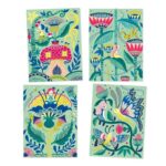 Joc creativ de razuit Flori in gradina Djeco - imagine 2