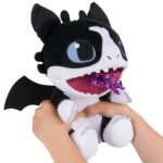 Jucarie de plus Thunder Plasma Blast 28cm Dragons Spin Master - imagine 2