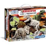 Set Creativ Dinozaur Fluorescent 7+ CLEMENTONI