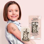 Stampila pentru Tatoo medie Unicorn LaDot - imagine 2