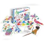 Set de creatie Pictura pe numere Carte de Animale Aquarellum Junior SentoSphere