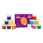 Set de vopsele acrilice 12 cul. mat 10 ml fara pensula Creativitate GAMMA UA