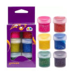 Vopsea guasa cu sclipici 6 cul. 10 ml Creativitate GAMMA UA