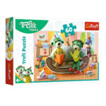 Puzzle 60elem. Citim carti impreuna TREFL