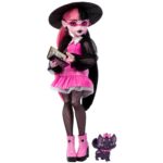 Papusa Monster High Draculaura cu animale de companie si accesorii Mattel