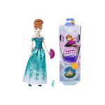 Papusa Disney Frozen Spin & Reveal Anna Fashion Doll & Accessories Mattel