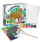 Set de creatie Pictura pe numere Zebra si Leopard SentoSphere