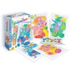 Set de creatie Pictura pe numere mini Unicorni Aquarellum SentoSphere