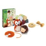Set de creatie Animale cu pompon SentoSphere