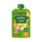 Piure Salata Fructe, Mar, Para, Banan 6+luni 90g GIPOPO