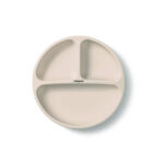 Placa de silicon cu ventuza bej Babyono - imagine 2