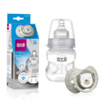 Set Biberon 150 ml si suzeta 0-3 luni LOVI