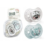 Suzeta dinamica silicon 6-18 luni 2 buc.boy Wild Soul LOVI