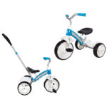 Bicicleta cu trei roti Elite+ Blue (albastru) Qplay - imagine 3