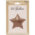 Balon Folie Stea 45cm Starlight Gold Folat - imagine 2