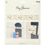 Ghirlanda Stegulete 6m Happy Birthday Folat - imagine 2