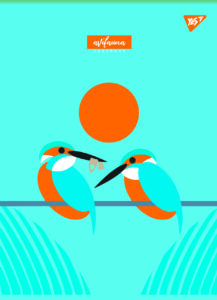 Caiet A5 "Avifauna" 12 foi, linii Yes - imagine 3