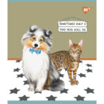 Caiet A5 "Dogs" 12 foi, linii Yes - imagine 5