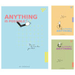 Caiet A4 "Be yourself" 96 foi, matematica Yes