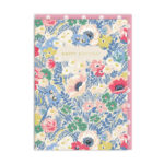 Felicitare -Happy Birthday Meadow Floral Greeting Card OHH DEER
