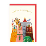 Felicitare -Animals Group Birthday Card OHH DEER