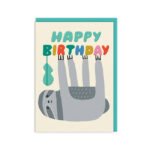 Felicitare -Sloth Happy Birthday Card OHH DEER