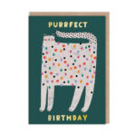 Felicitare -Spotty Cat Happy Birthday Card OHH DEER