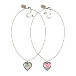 Pachet cadou BFF inima, 2 Coliere (2 buc) SOUZA - imagine 2