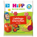 BIO Stelute crocante, Măr Coacază, sfeclă, morcov, dovleac 30 g HIPP