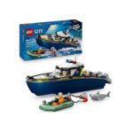 Urmarire cu barca de politie CITY LEGO 60456
