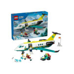 Avion-ambulanta pentru urgente CITY LEGO 60465