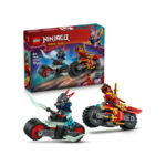 Cursa de viteza cu motocicleta lui Kai Ninjago LEGO 71838