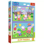 Puzzle Peppa 2x24 TREFL