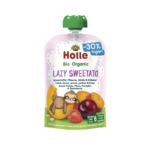 Holle Bio Organic piure LazySweetato de batat,prune,bostan si capsuna -30% zahar (6 luni+) 100g Holle