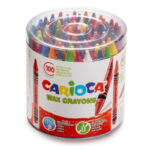 CARIOCA WAX Creioane de ceara TUBE 100 buc