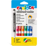 Markere tabla 2.8mm, 8 buc., mix Carioca