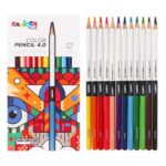 Set creioane colorate 12 culori Carioca Plus